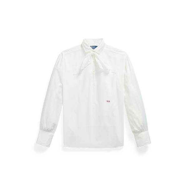 Camicia con foulard Classic-Fit
