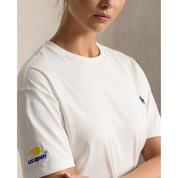 White US Open Classic Fit Jersey T-Shirt Polo Ralph Lauren 9
