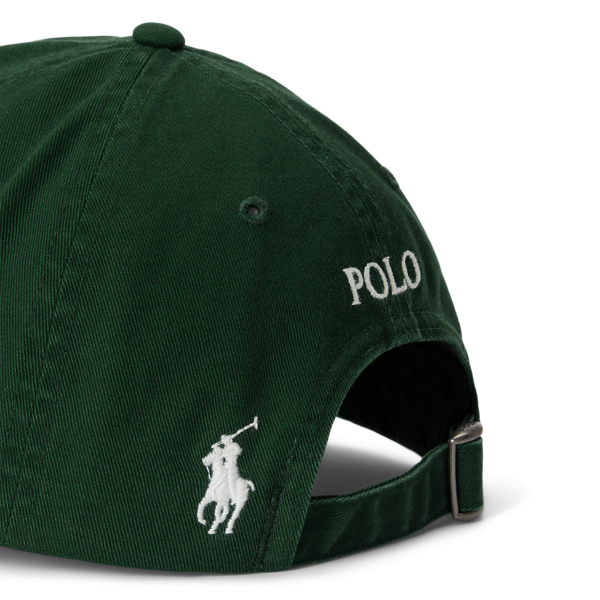 Polo Ralph Lauren 도그 임브로이더 트윌 볼 캡 빈티지 파인 4