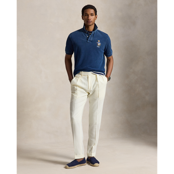 Newport Bear/Indigo Classic Fit Polo Bear Mesh Polo Shirt Polo Ralph Lauren 4