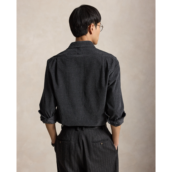 Custom Fit Stretch Corduroy Shirt