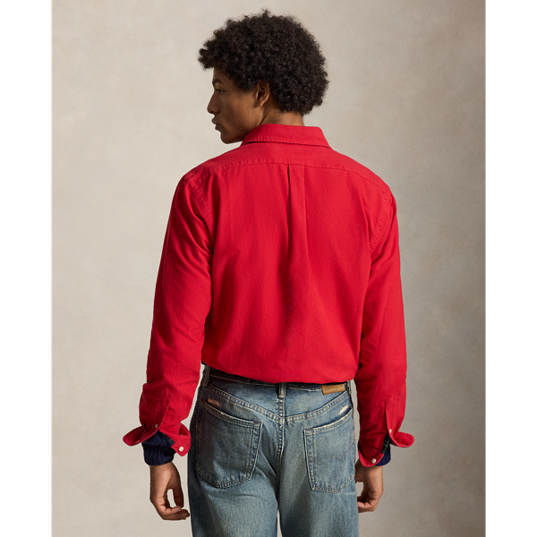 Camicia Oxford Polo Bear Custom-Fit