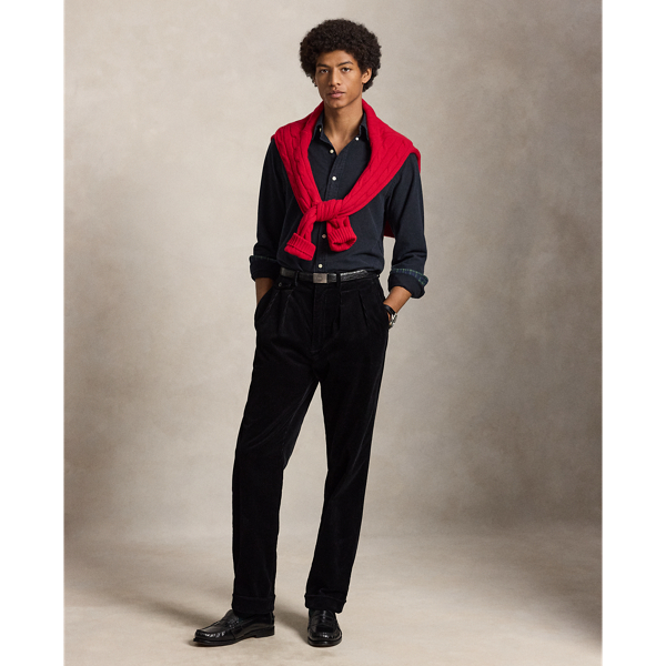 Camicia Oxford Polo Bear Custom-Fit