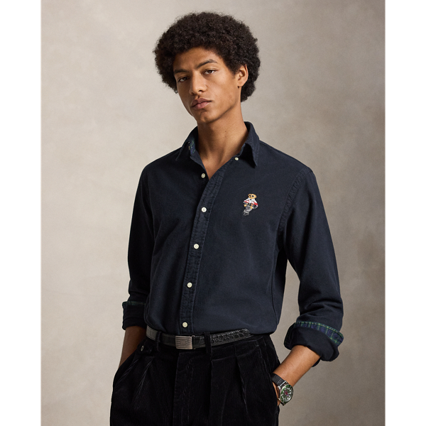 Polo Bear oxfordskjorta Custom Fit