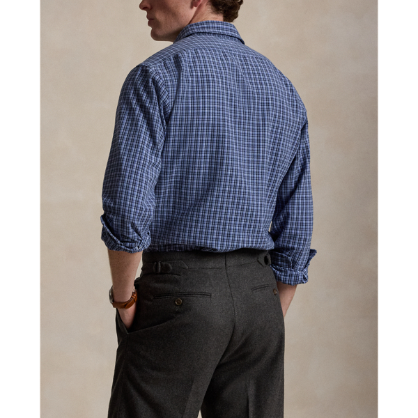 Kariertes Custom-Fit Oxfordhemd Polo Ralph Lauren in Blau meliert multi 4