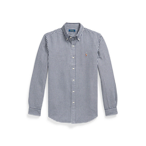 Custom-Fit Gingan-Oxfordhemd