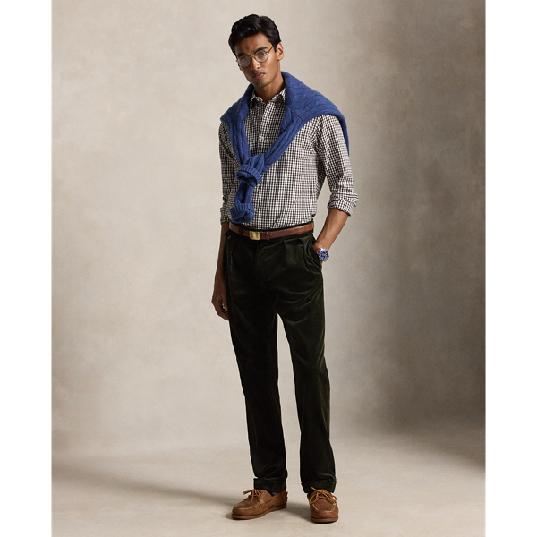Custom Fit Gingham Oxford Shirt