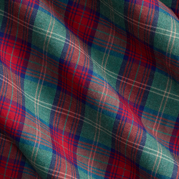 Custom Fit Plaid Oxford Shirt