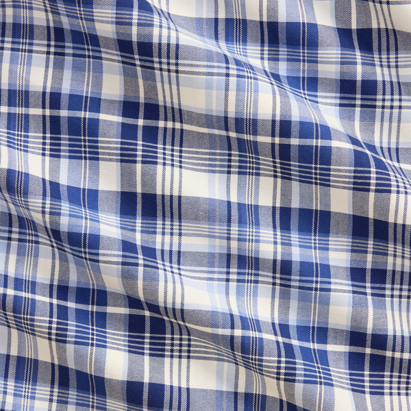 Slim Fit Plaid Oxford Shirt