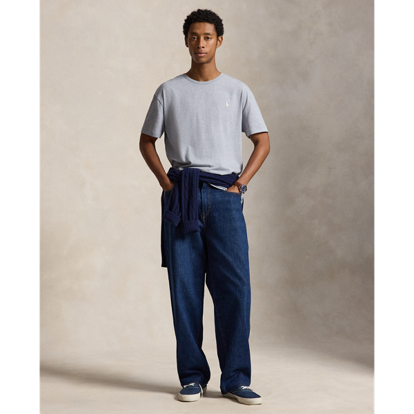Cloud Heather Classic Fit Jersey Crewneck T-Shirt Polo Ralph Lauren 4