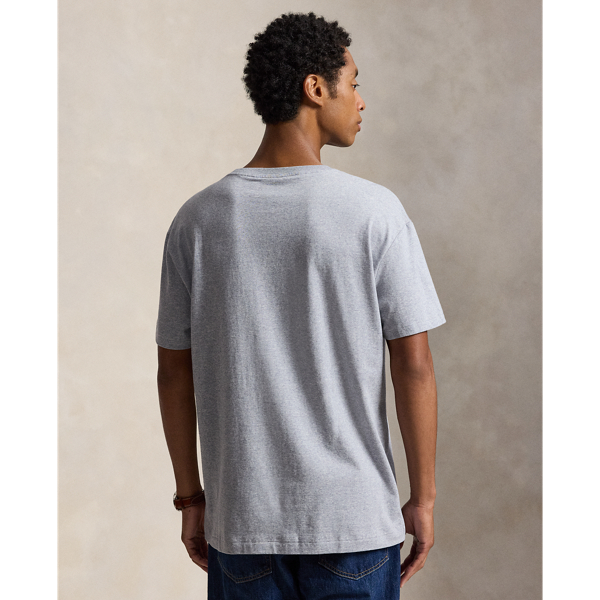 Cloud Heather Classic Fit Jersey Crewneck T-Shirt Polo Ralph Lauren 5