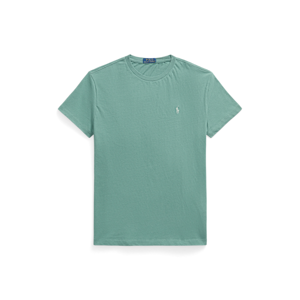 Maglietta in jersey Classic-Fit Polo Ralph Lauren in Verde paesaggio 1