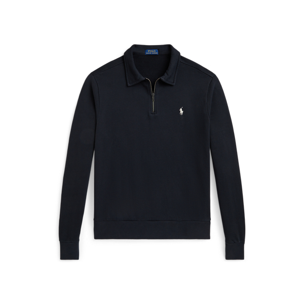 Loopback Fleece Collared Sweatshirt