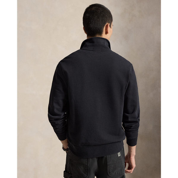 Loopback Fleece Collared Sweatshirt