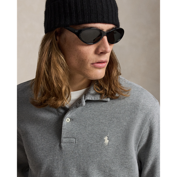 Loopback Fleece Collared Sweatshirt