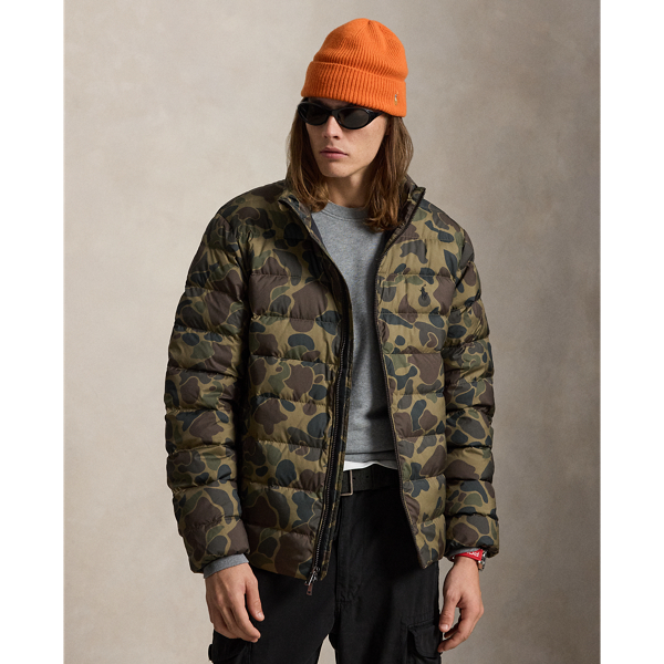 The Colden Camo-Print Packable Jacket