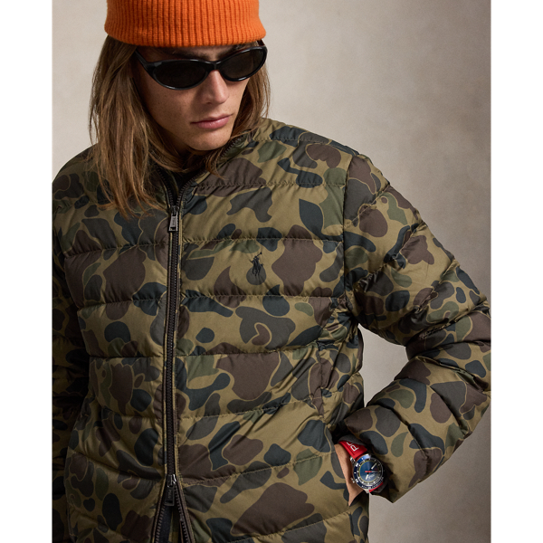 The Colden Camo-Print Packable Jacket