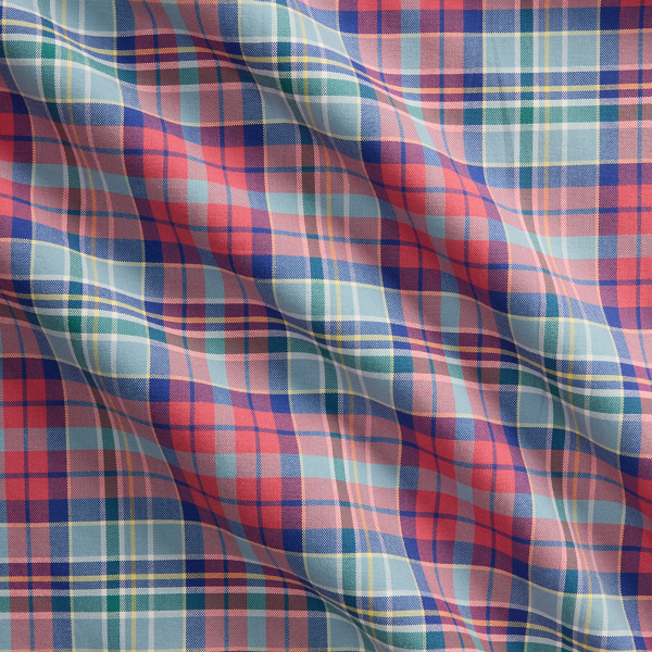 Classic Fit Plaid Oxford Shirt