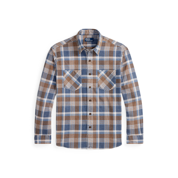 Classic Fit Plaid Flannel Workshirt