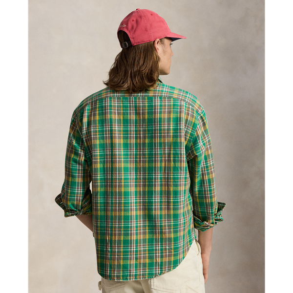 Classic Fit Plaid Flannel Workshirt