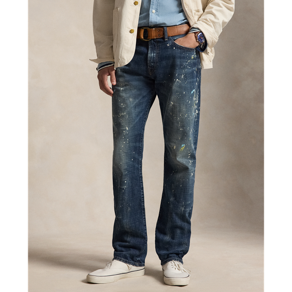 Hampton Straight Distressed Jeans