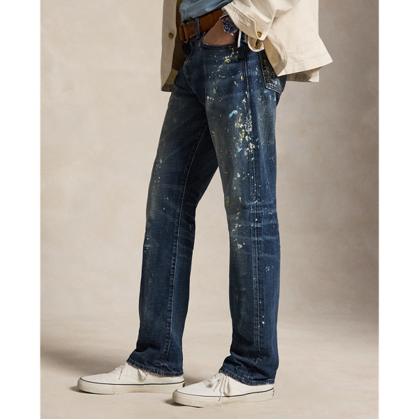 Hampton Straight Distressed Jeans