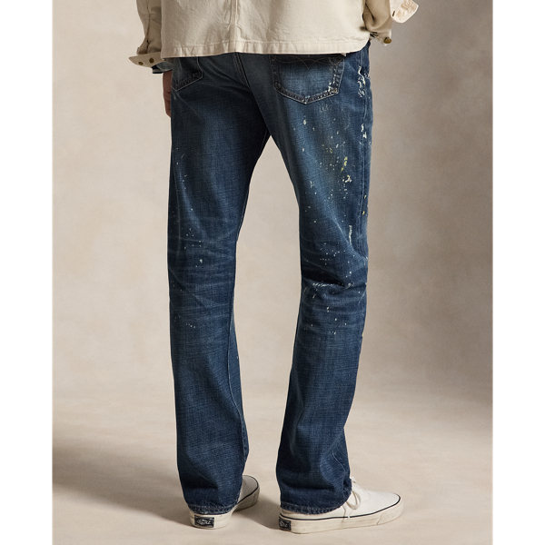 Hampton Straight Distressed Jeans