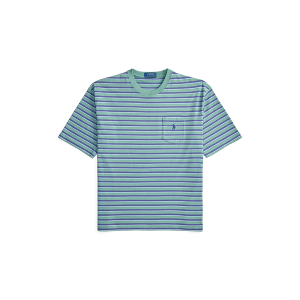 T-shirt Relaxed Fit w paski