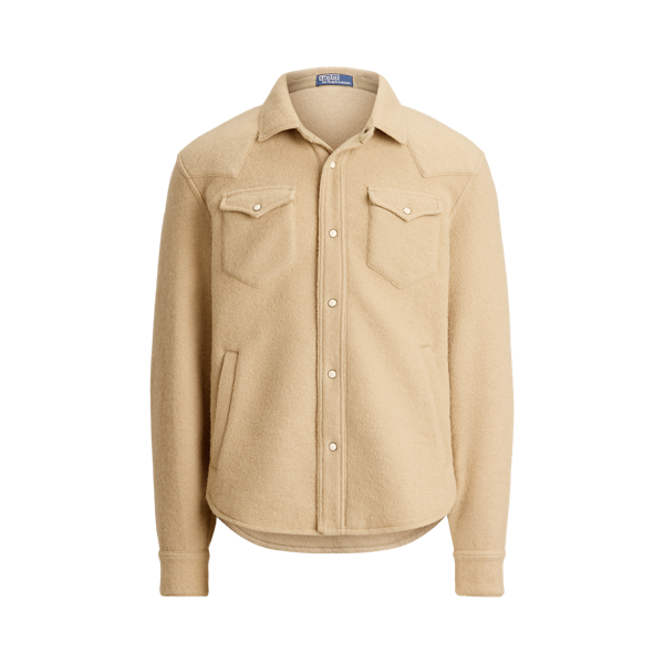 Sobrecamisa Western con lana fieltrada