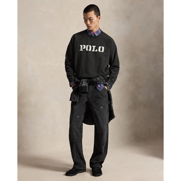 Relaxed Fit Logo Fleece Sweatshirt