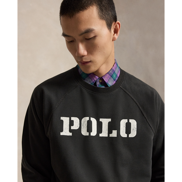 Relaxed Fit Logo Fleece Sweatshirt