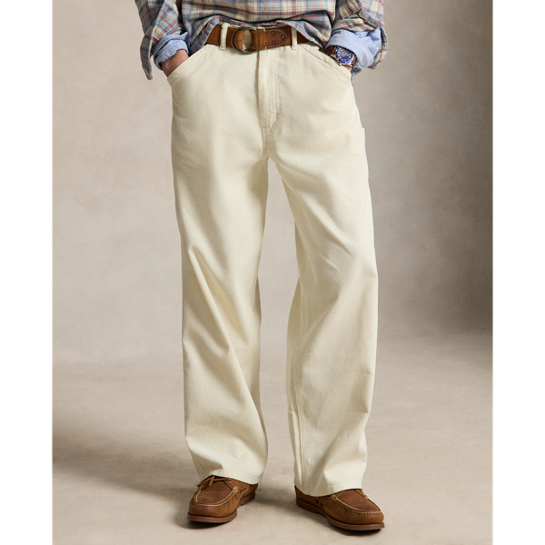 Relaxed Fit Corduroy Carpenter Trousers