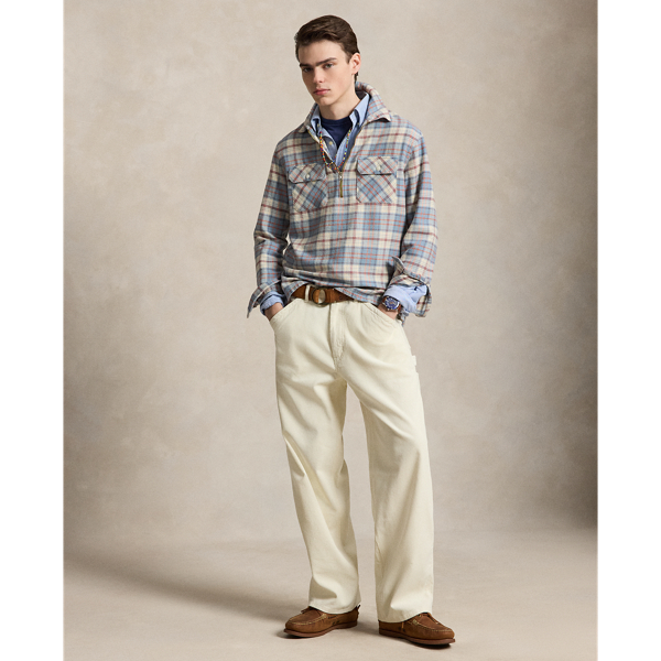 Relaxed Fit Corduroy Carpenter Trousers