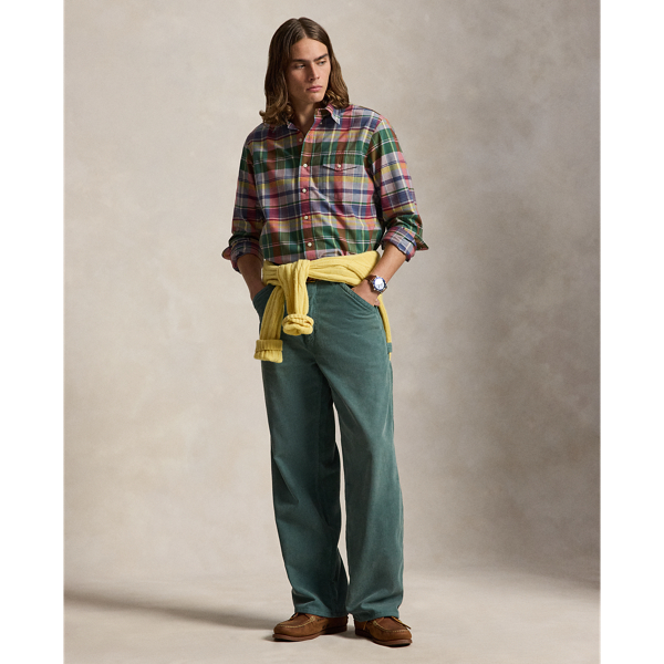 Classic Fit Plaid Performance Shirt
