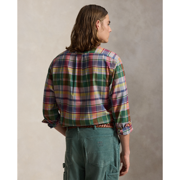 Classic Fit Plaid Performance Shirt