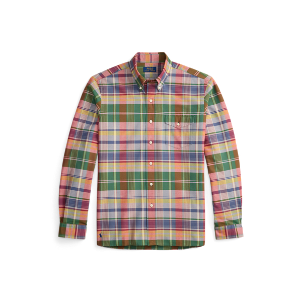 Classic Fit Plaid Performance Shirt