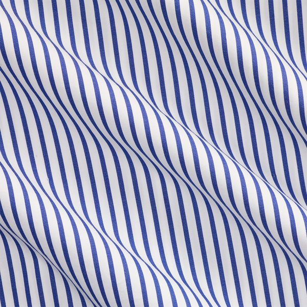 Classic Fit Striped Poplin Shirt