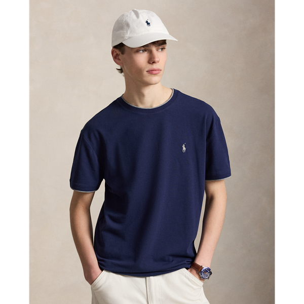 Maglietta in piqu&eacute; stretch Classic-Fit