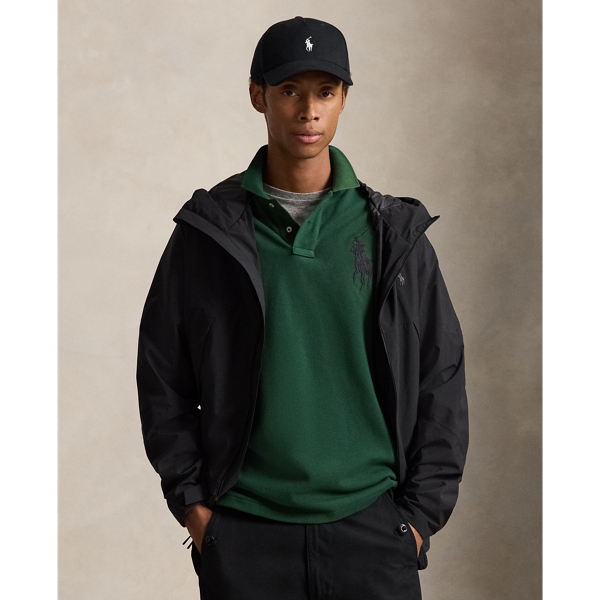 Relaxed Fit Big Pony Mesh Polo Shirt