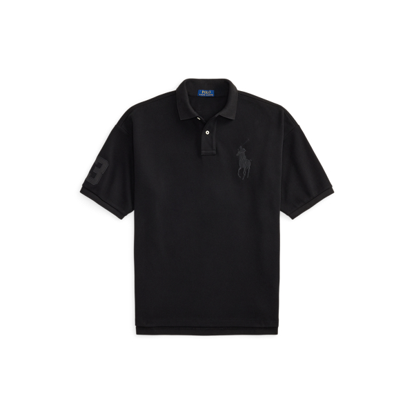 Relaxed Fit Big Pony Mesh Polo Shirt