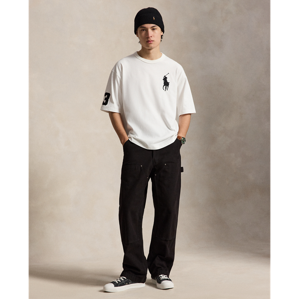 T-shirt Relaxed Fit z logo Big Pony