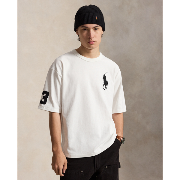 T-shirt Relaxed Fit z logo Big Pony