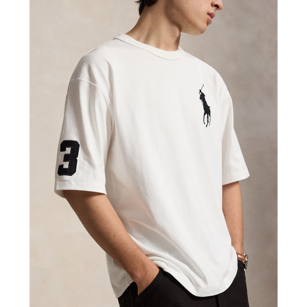 T-shirt Relaxed Fit z logo Big Pony