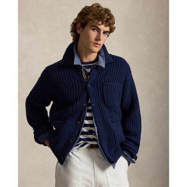 Relaxed fit wolmix vest