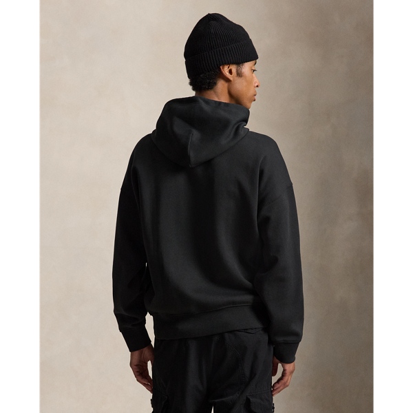 Polo Black Relaxed Fit Big Pony Double-Knit Hoodie Polo Ralph Lauren 5