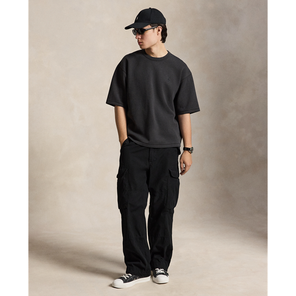 Relaxed Fit Double-Knit T-Shirt