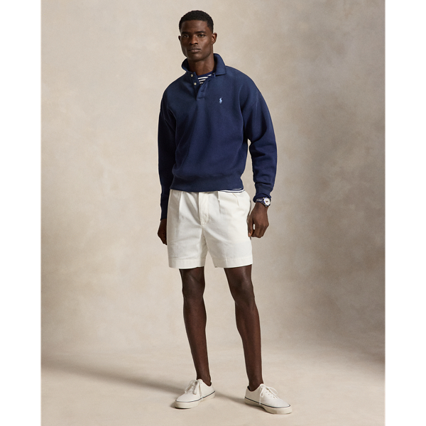Dark Cobalt Vintage Fit Polo-Collar Sweatshirt Polo Ralph Lauren 4