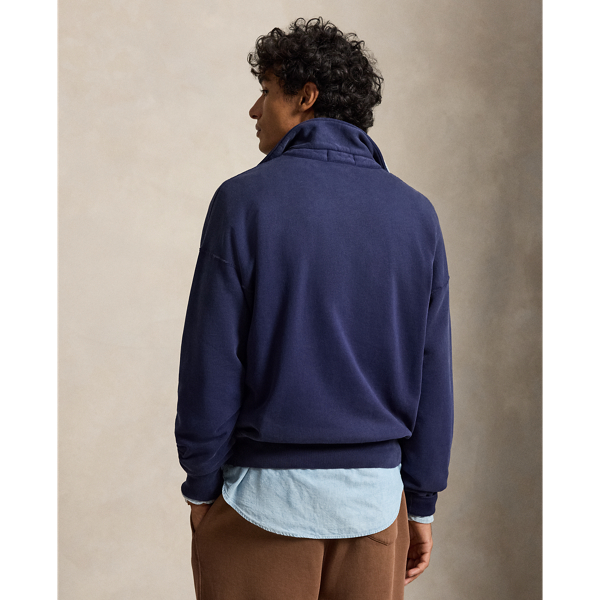The Ralph Logo Collared Sweatshirt