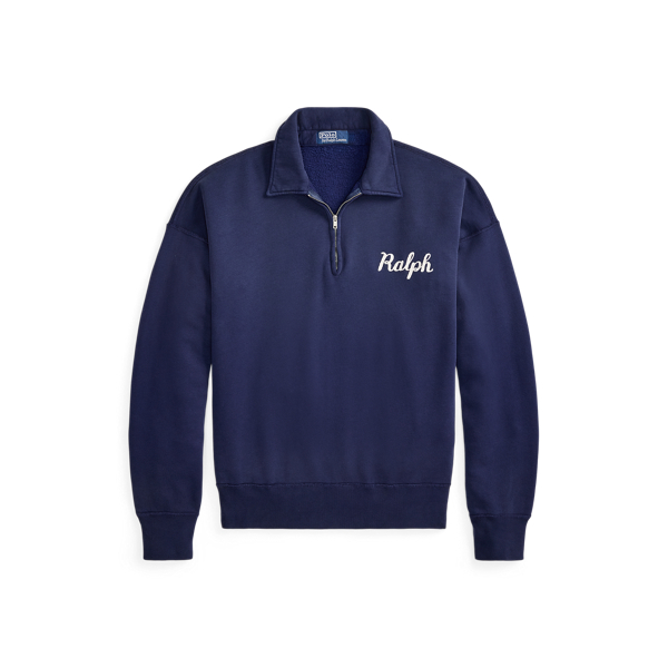 The Ralph Logo Collared Sweatshirt