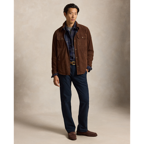 Plaid Twill Camp Shirt